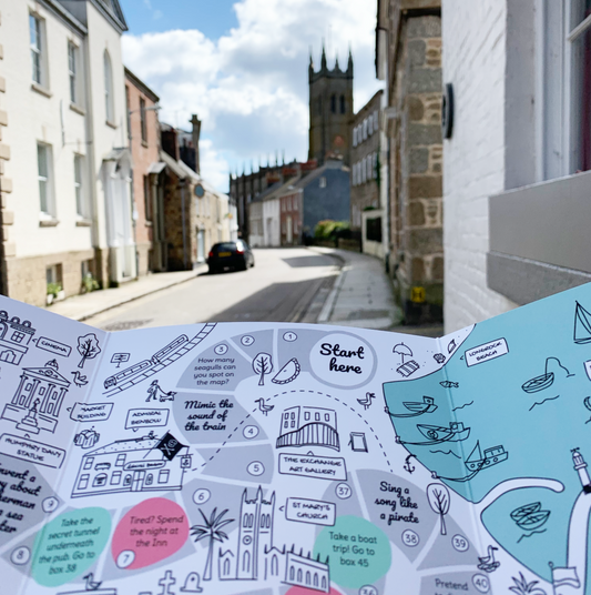 Penzance board game and Chapel Street